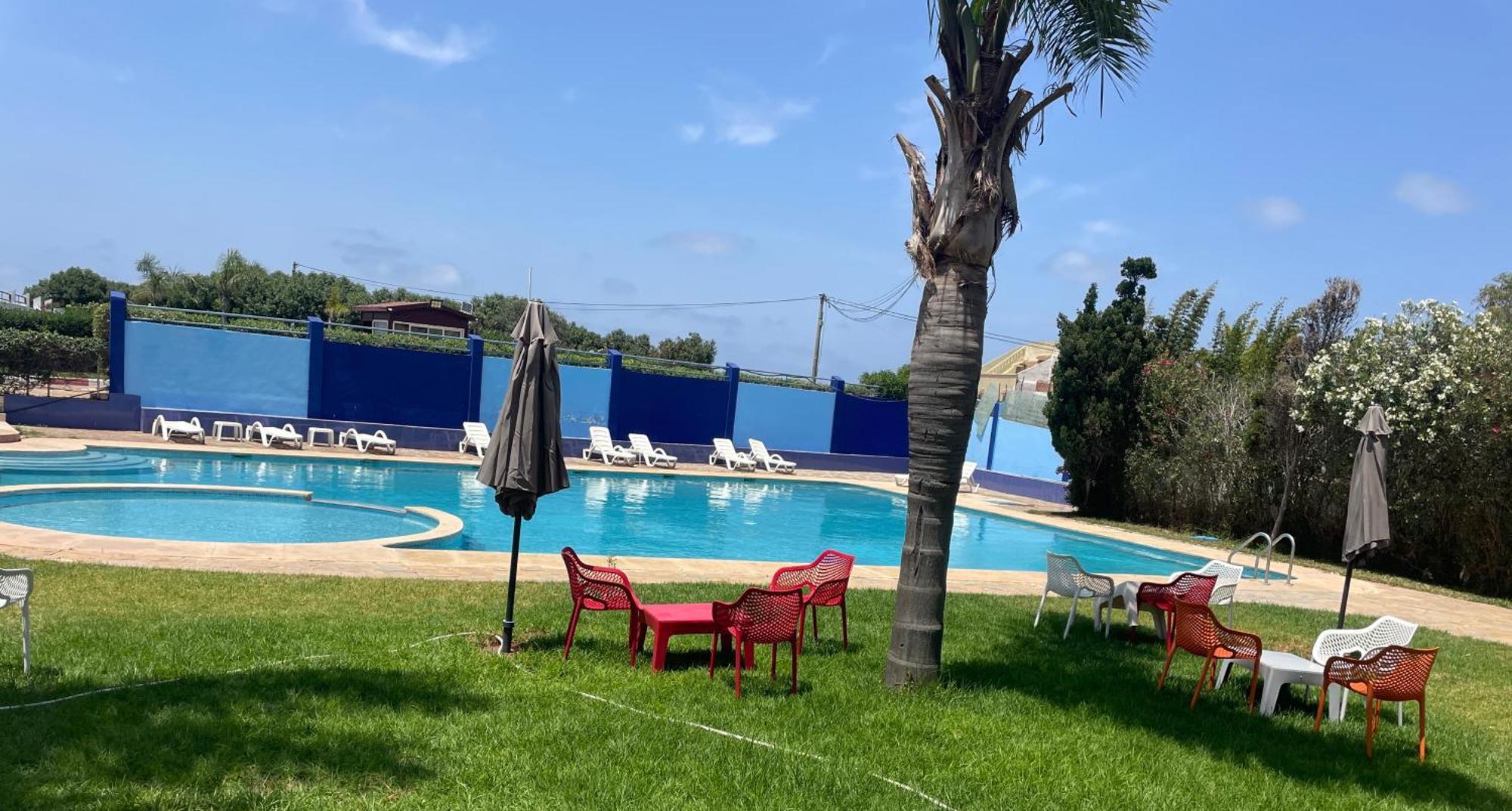 Appartement Meuble Residence Fermee Avec Piscine Сиди-Рахаль Экстерьер фото