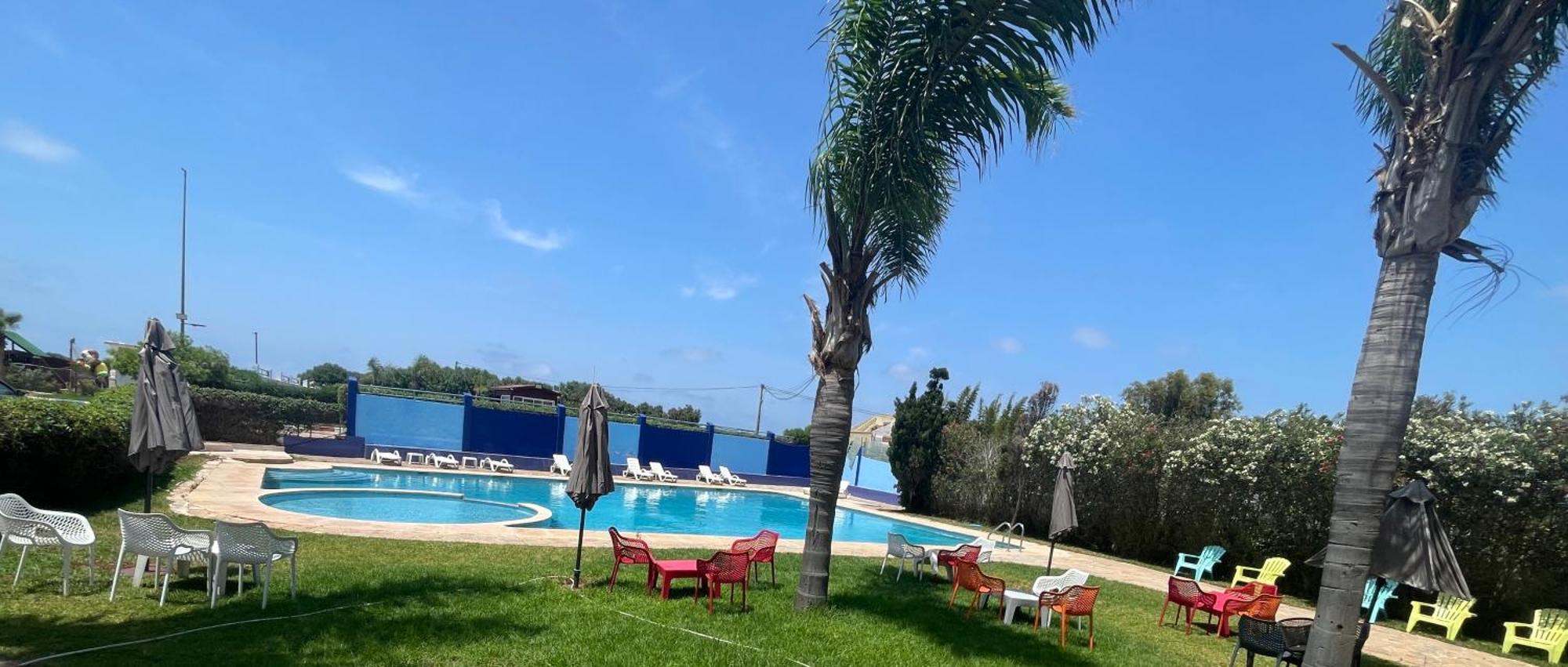 Appartement Meuble Residence Fermee Avec Piscine Сиди-Рахаль Экстерьер фото